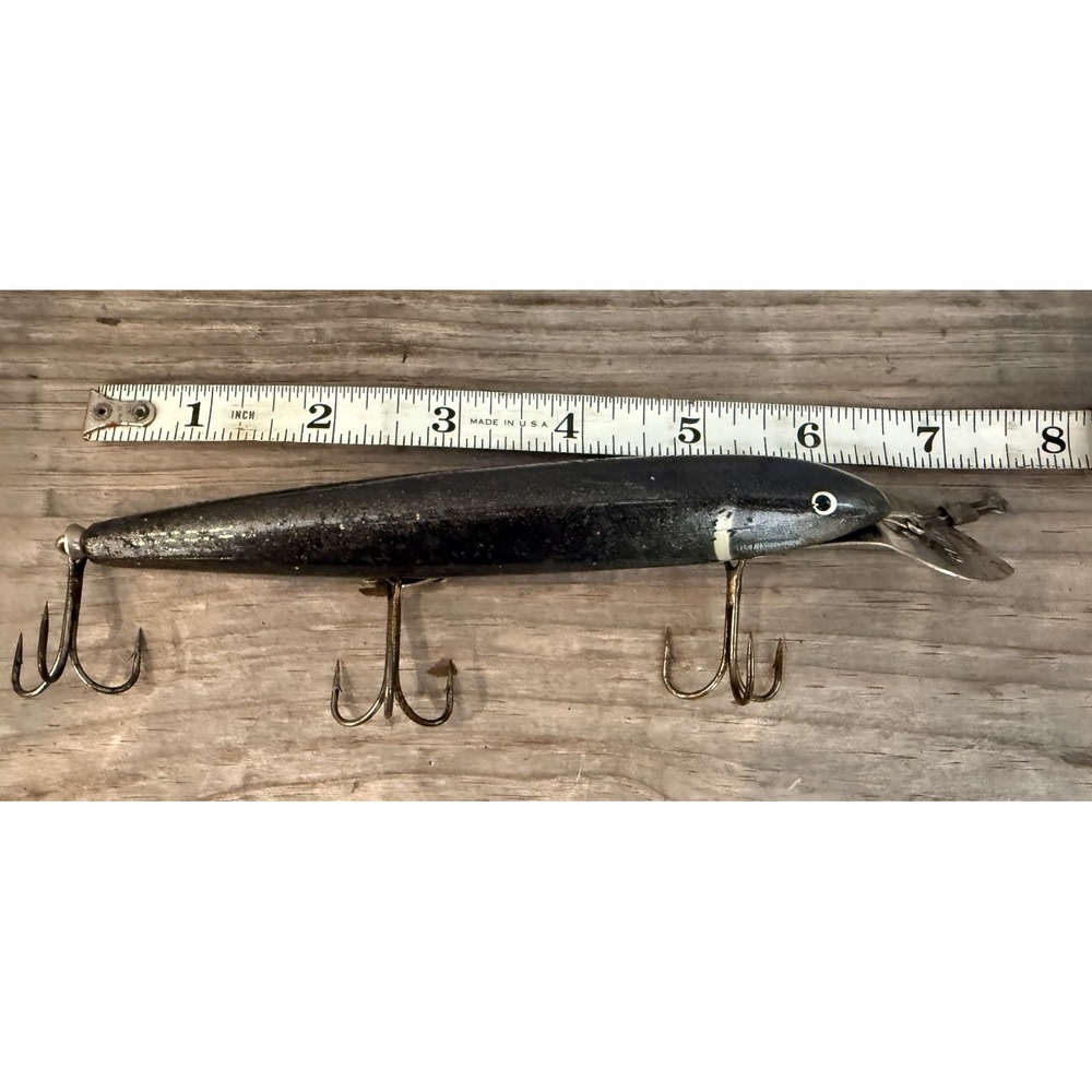 Vintage Musky Cisco Kid 8" Fishing Lure 3 Hook